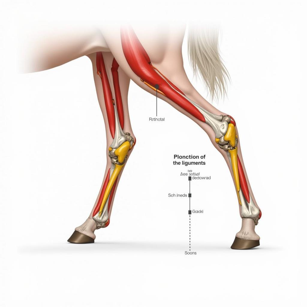 Equine Tendon Anatomy Diagram