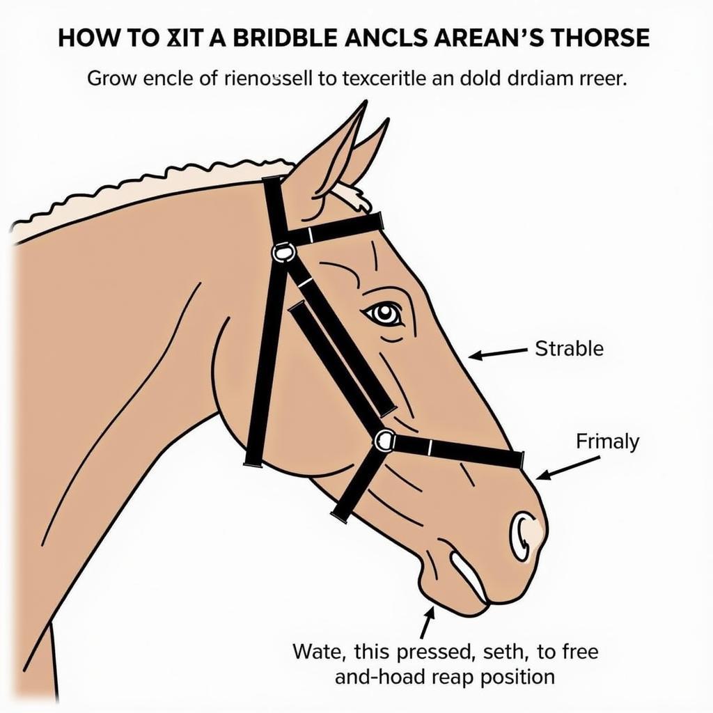 Horse Throat Latch with Bridle Pressure