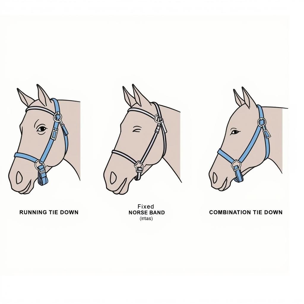 Types of Horse Tie Down Straps: Running, Fixed, and Combination