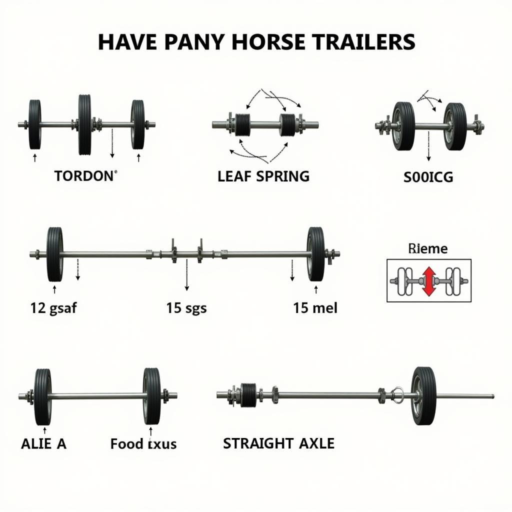 Different Horse Trailer Axle Types