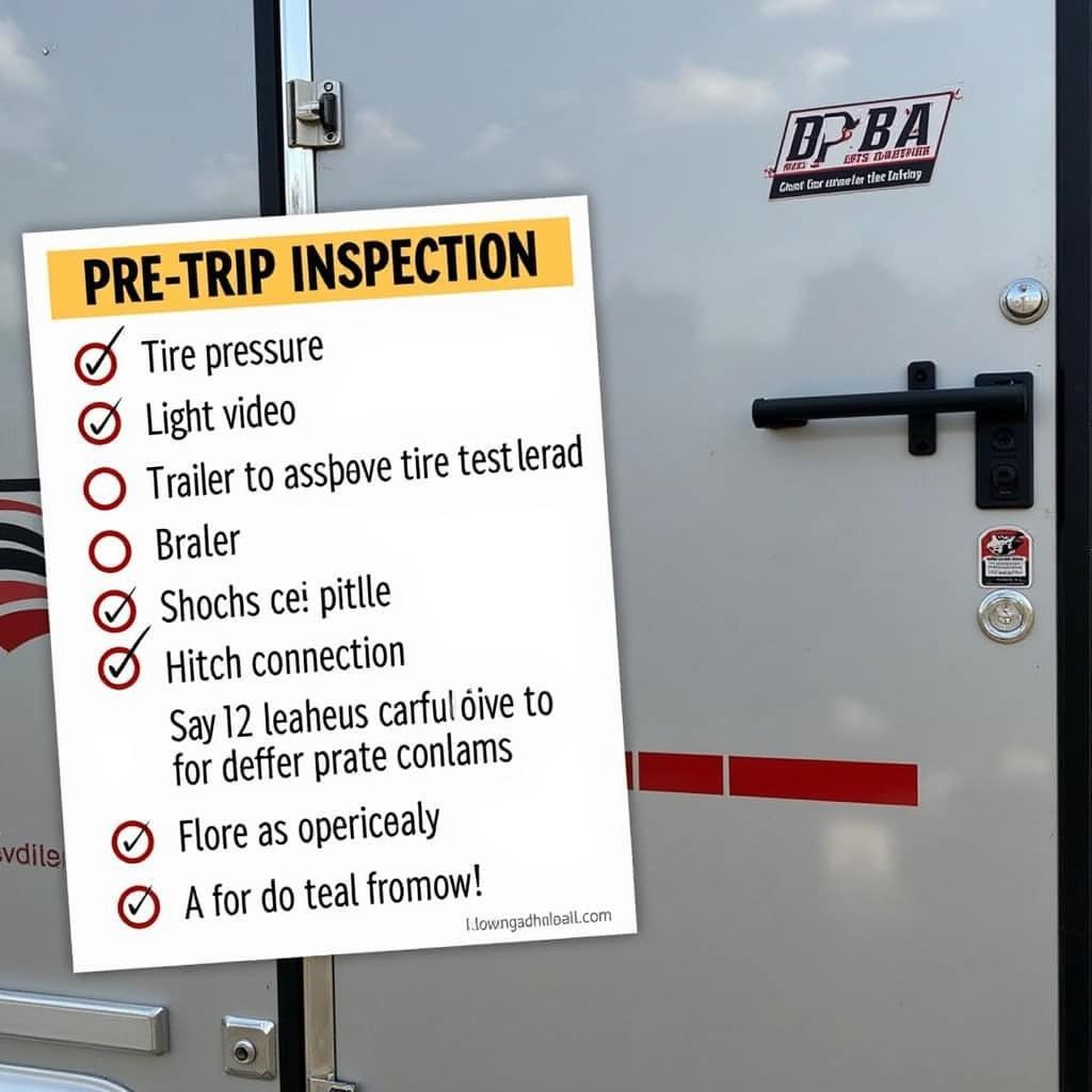 Horse Trailer Safety Checklist: Pre-Trip Inspection