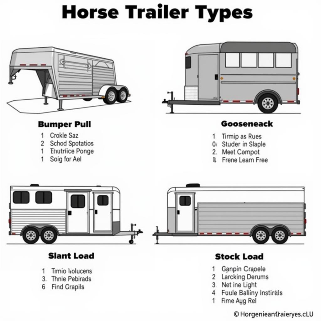 Different Types of Horse Trailers Available in Tucson