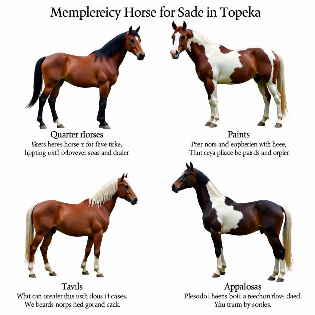 Horses for Sale Topeka: Breed Comparison