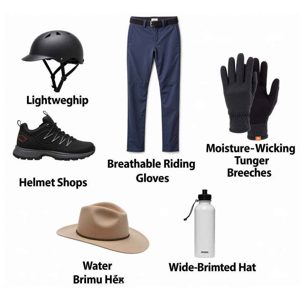 Essential Gear for Hot Weather Horseback Riding