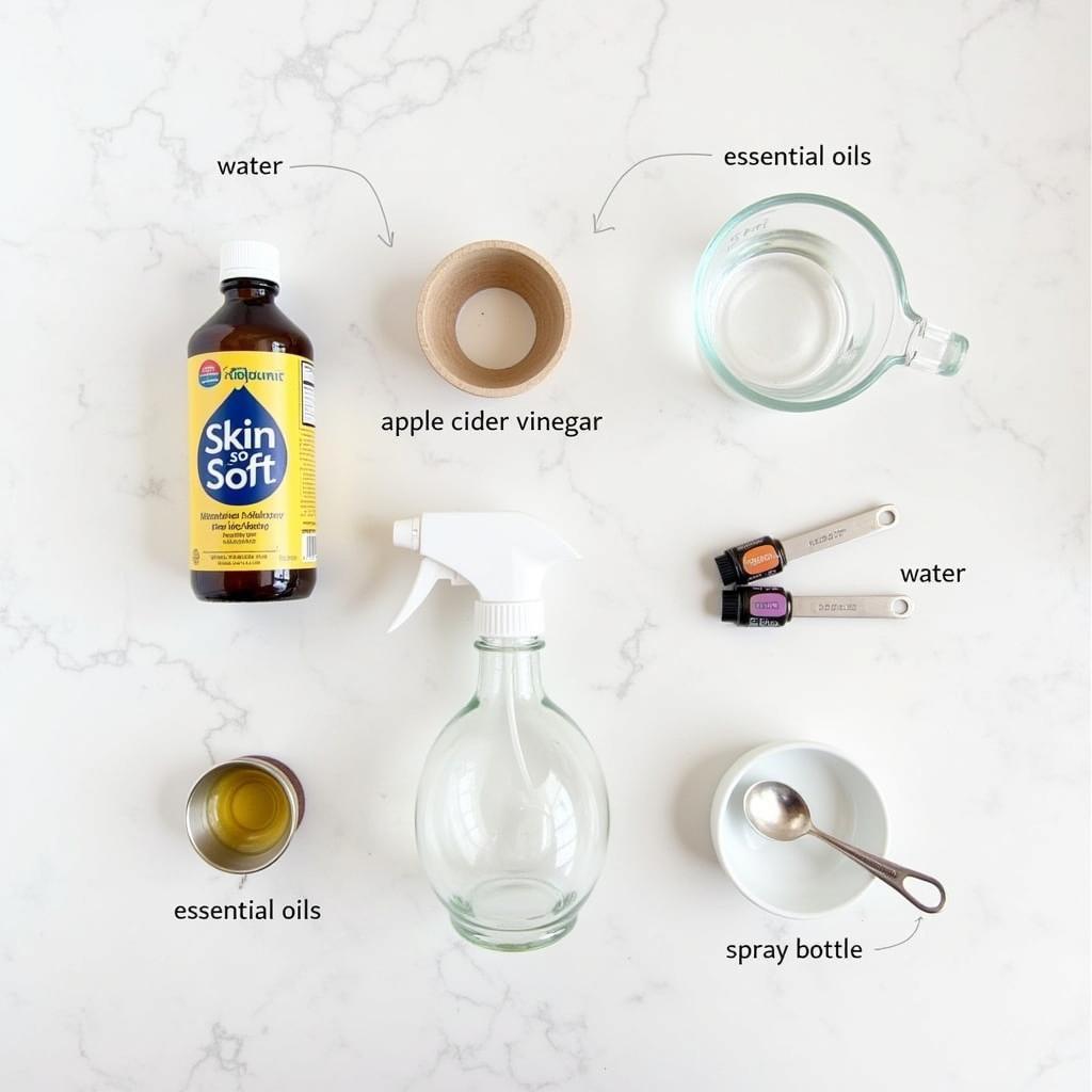 Ingredients for Homemade Horse Fly Spray