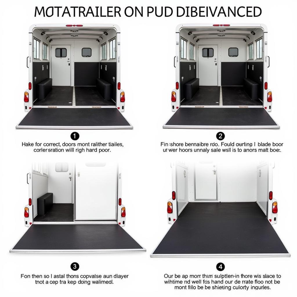 Installing Horse Trailer Rubber Mats