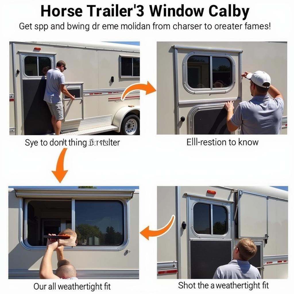 Installing a Horse Trailer Window