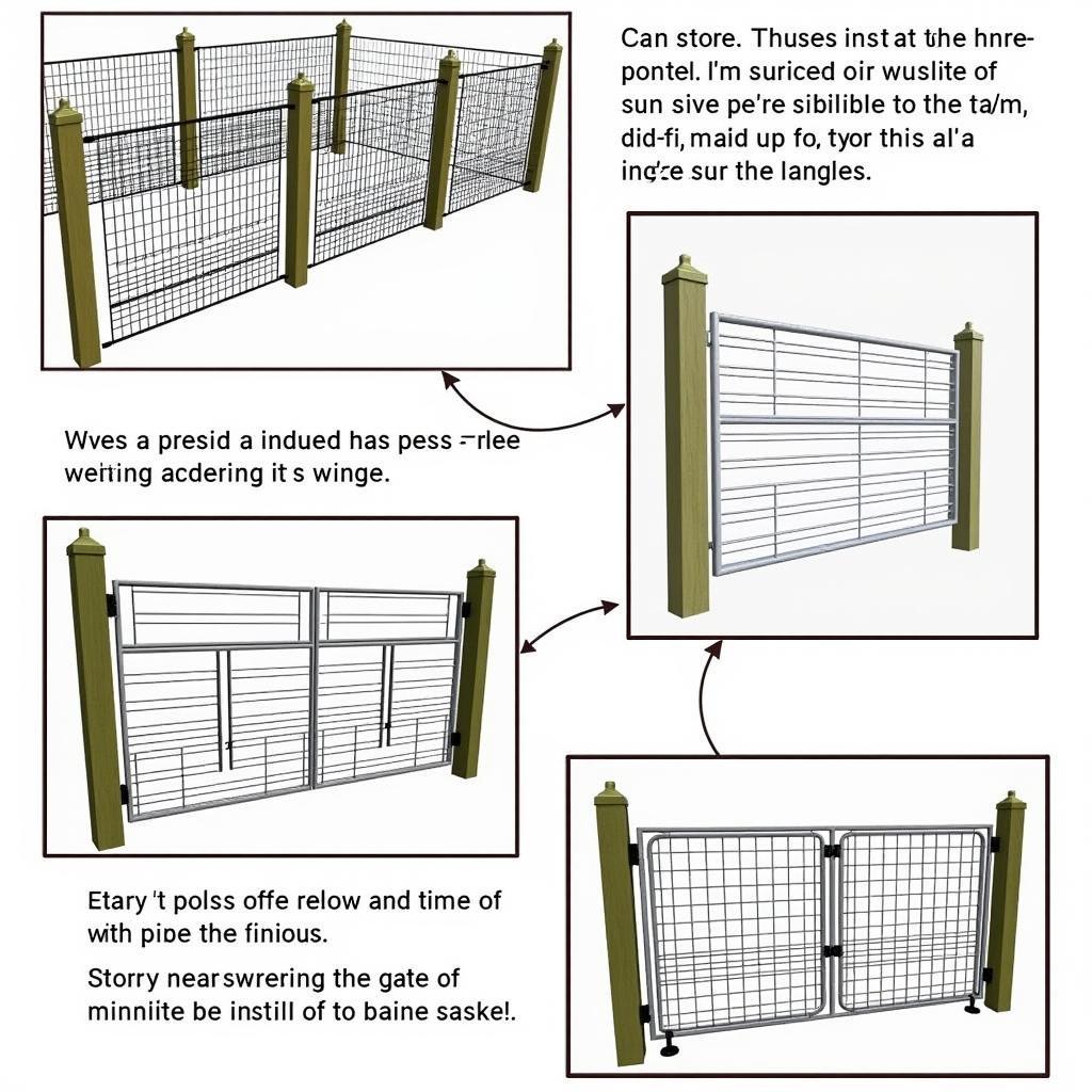 Step-by-step guide to installing wire horse panels correctly