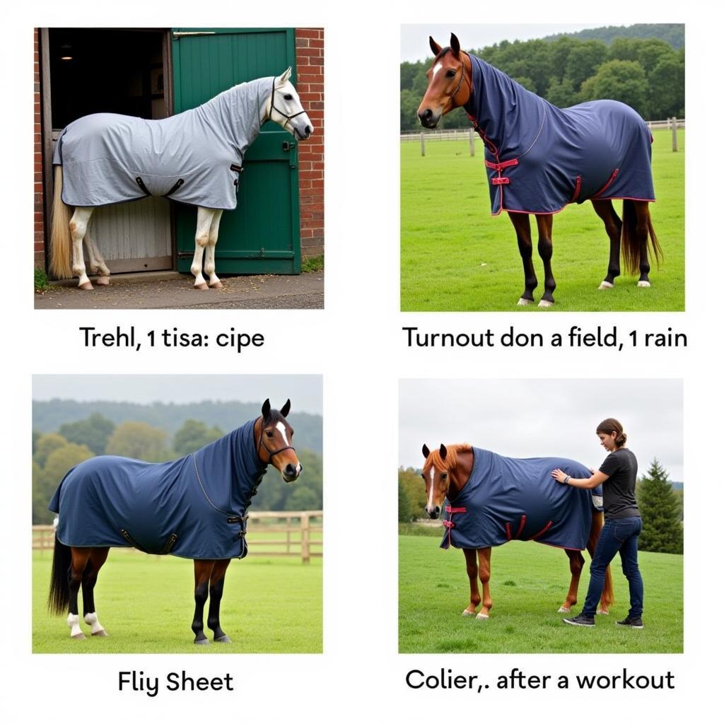 Different Types of Irish Horse Blankets