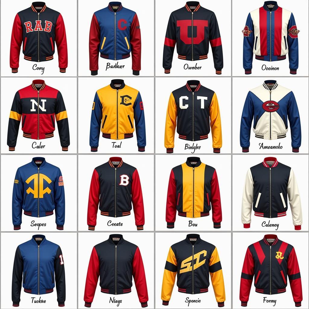 Different Jockey Jacket Patterns and Colors