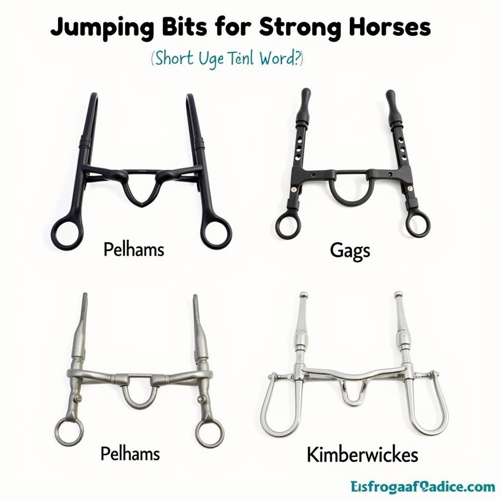 Different Jumping Bit Types for Strong Horses