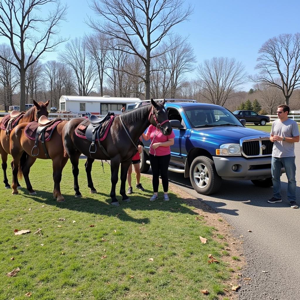 Justus Horses USA Community Event at 17 White Horse Pike