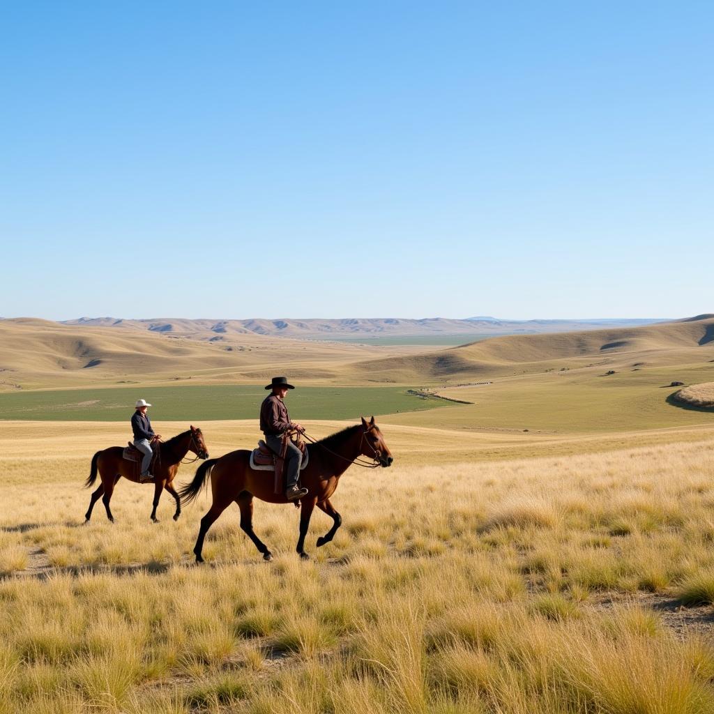 Kansas Prairie Horseback Riding