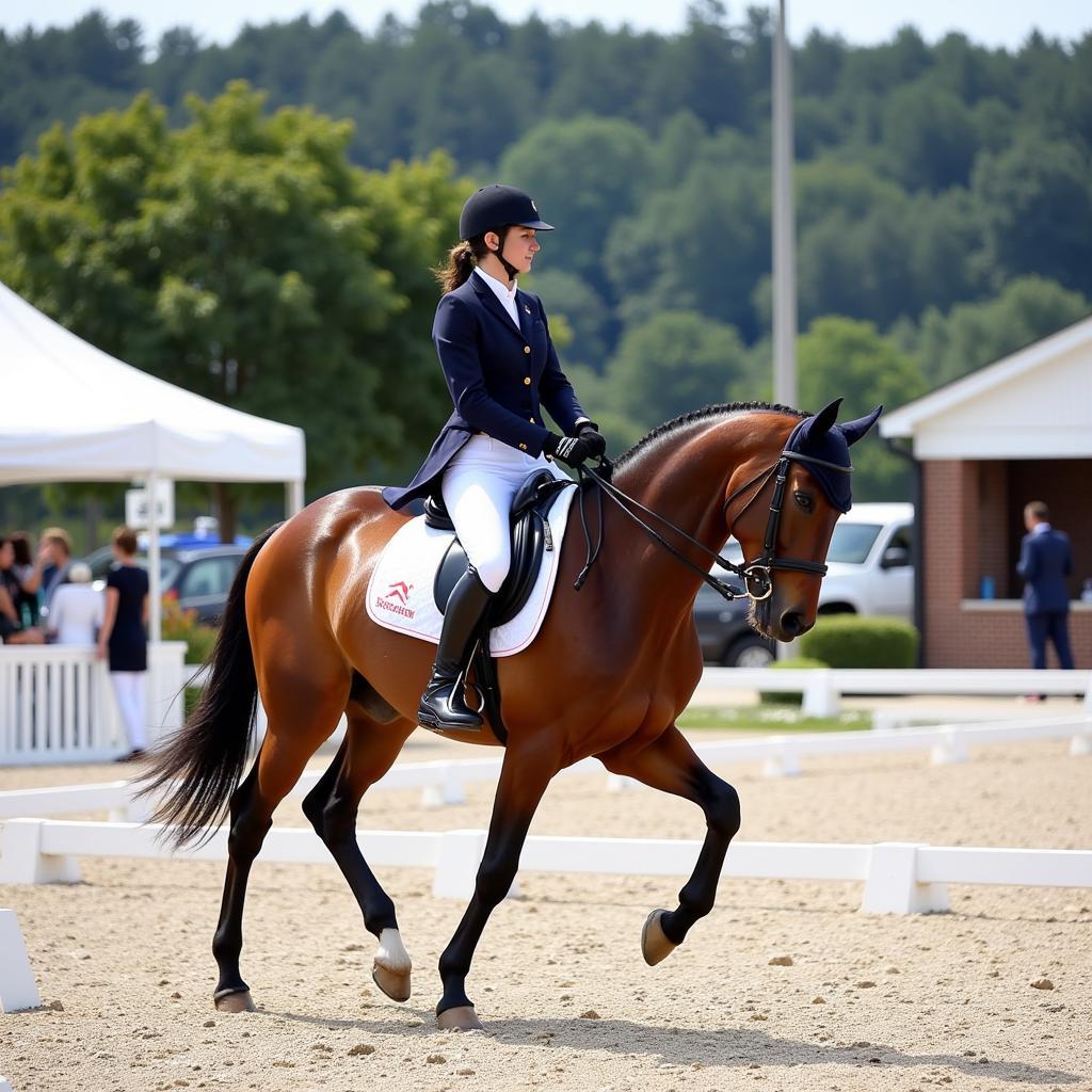 Keystone Classic Horse Show: Elegant Dressage Competition