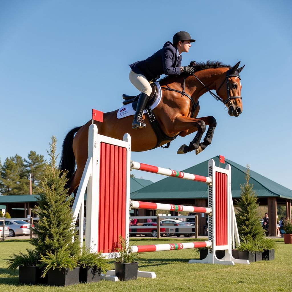 Keystone Classic Horse Show: Exciting Jumping Competition