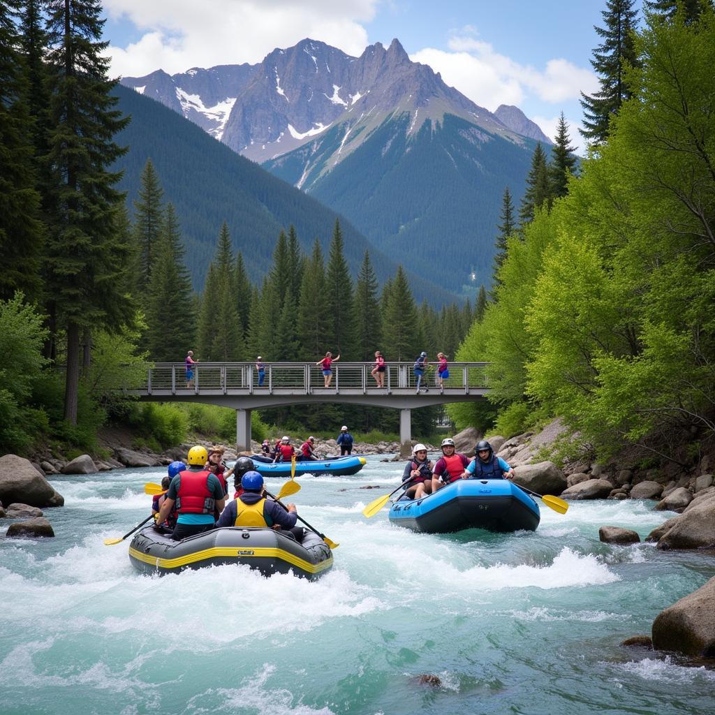 Whitewater Rafting on the Kicking Horse River