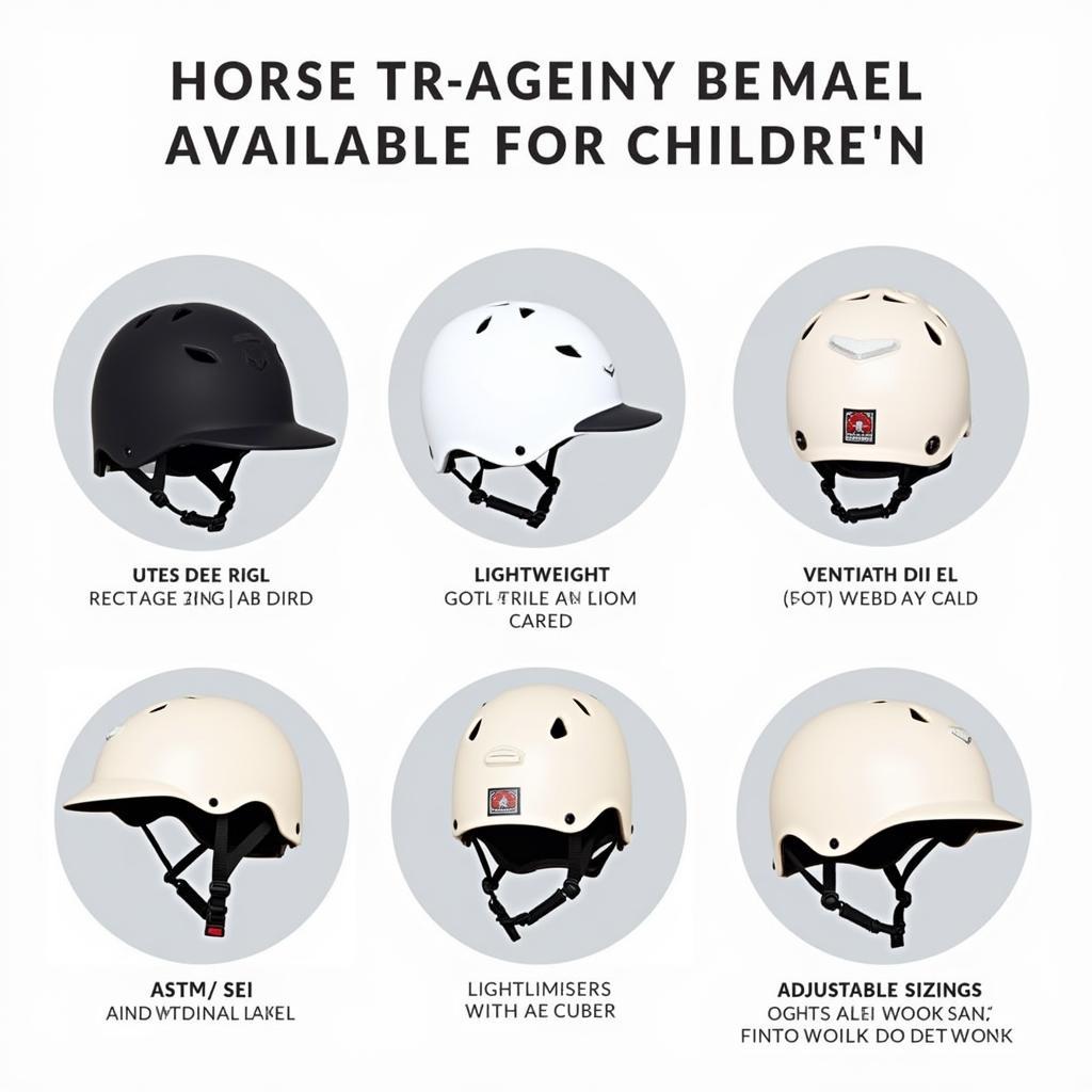 Different Types of Kids Horse Riding Helmets