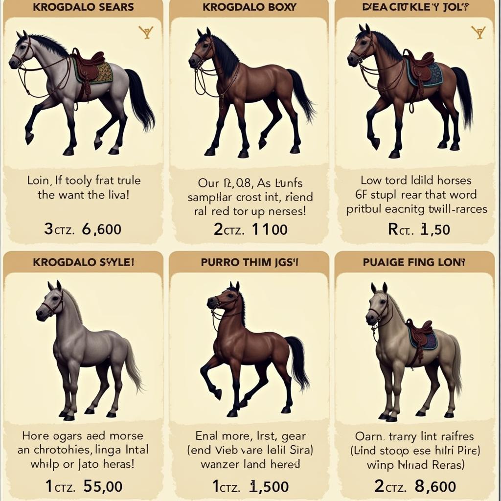 Examples of Krogdalo Horse Gear