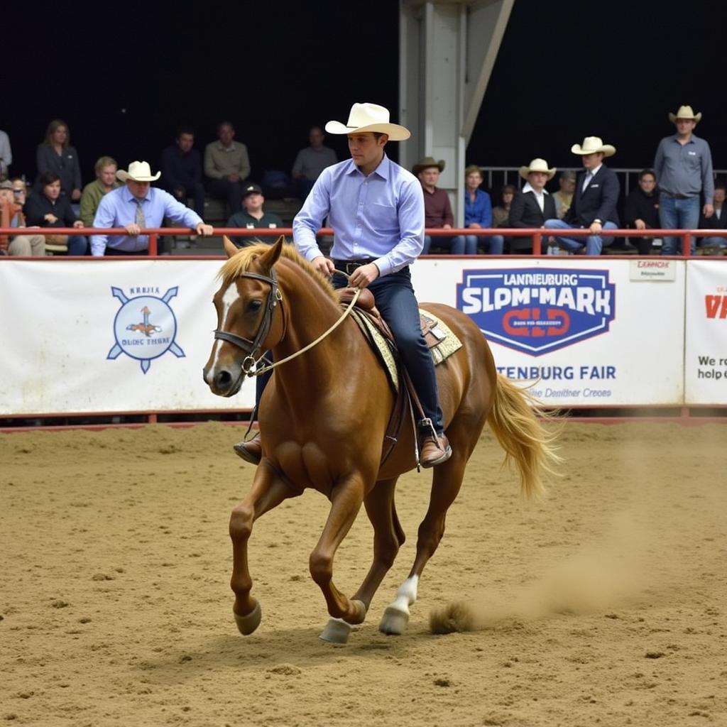 Western Riding Competition at the Lawrenceburg Fair