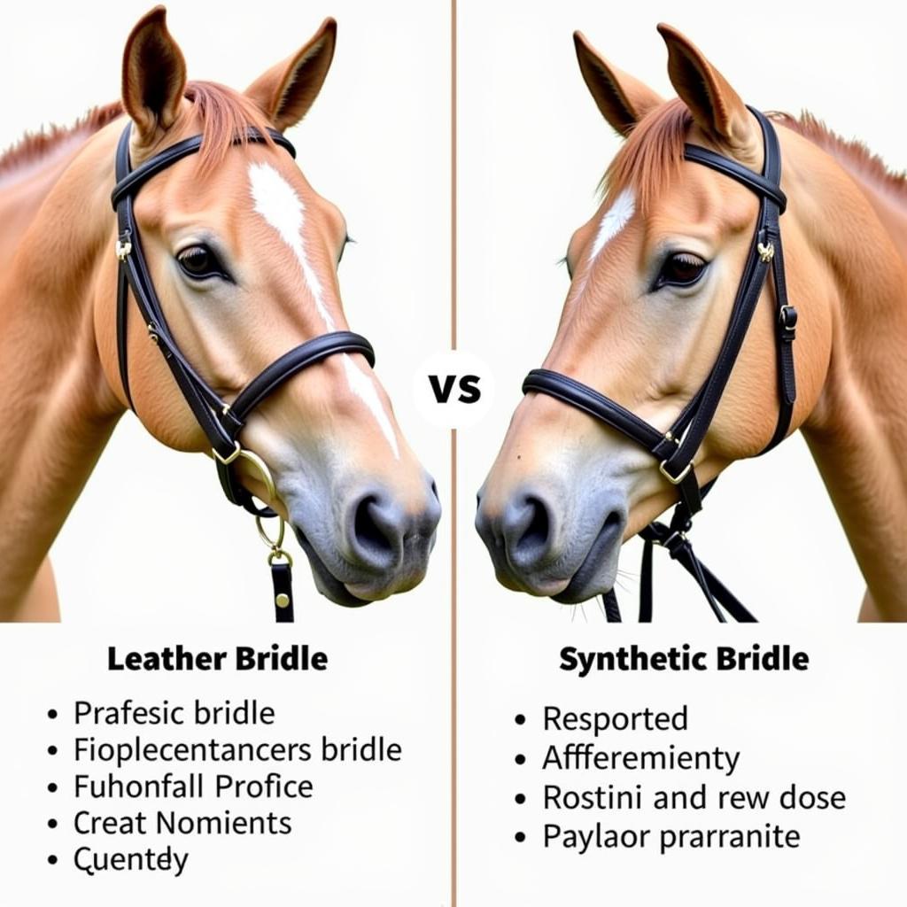 Comparing Leather and Synthetic Horse Bridles