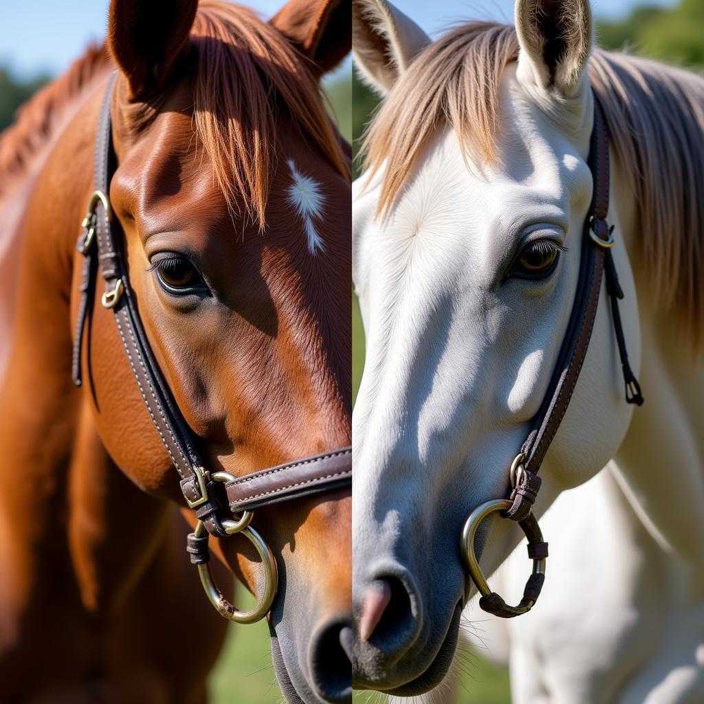 Leather vs. Synthetic Horse Harness Comparison