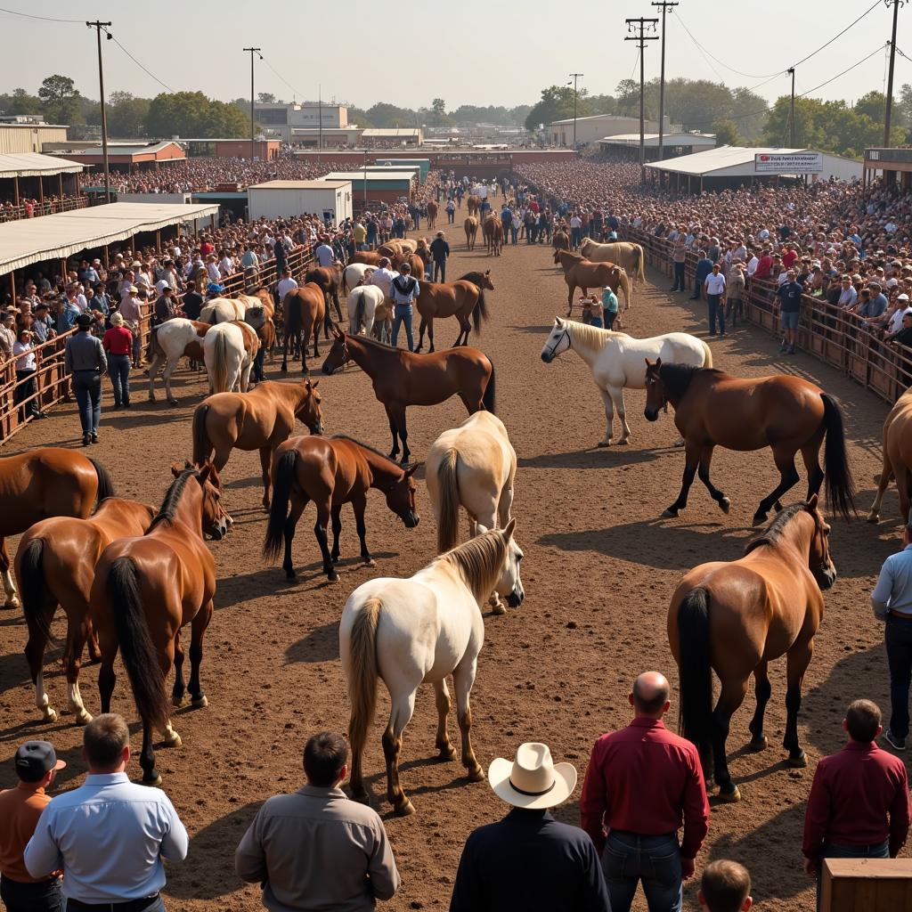 Lonestar Horse Sale Scene