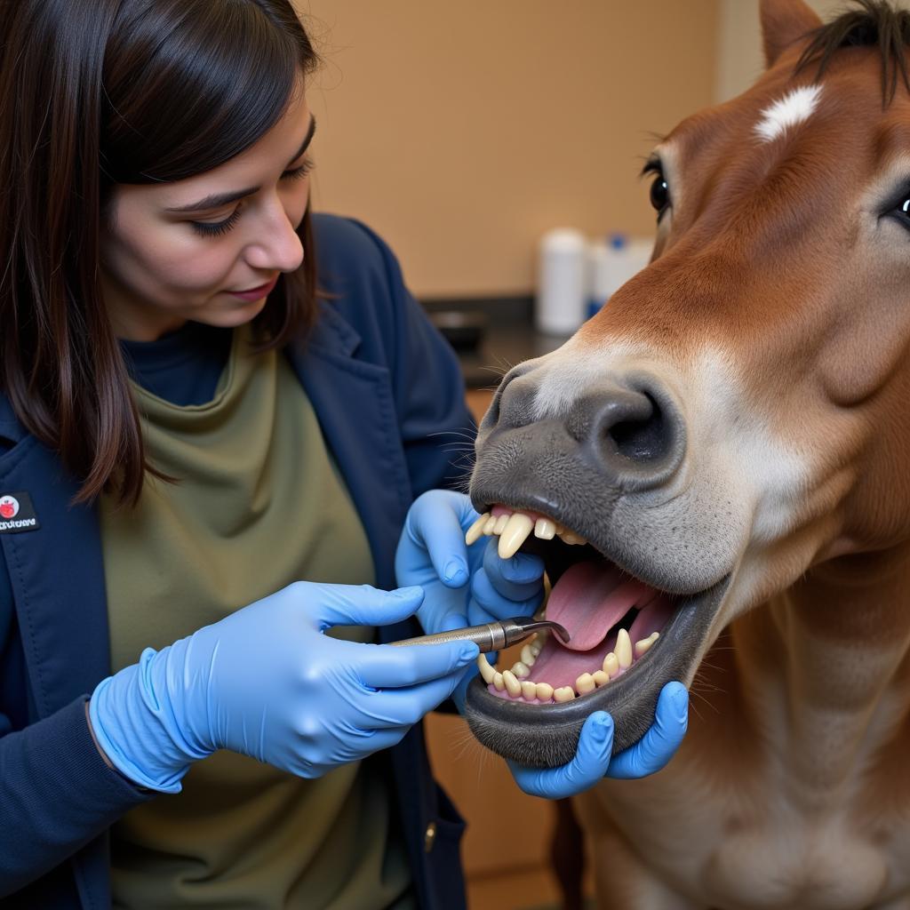 Long Face Horse Dental Care