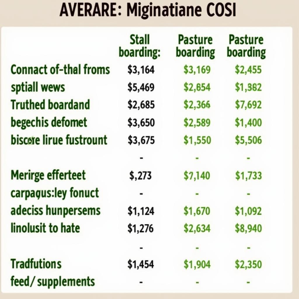 Budgeting for Horse Boarding in Loveland, CO