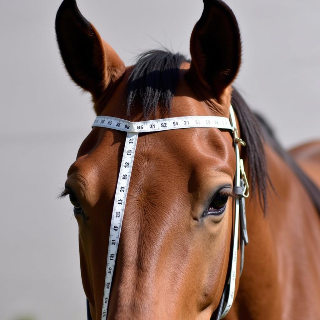 Measuring Horse Head for Hat