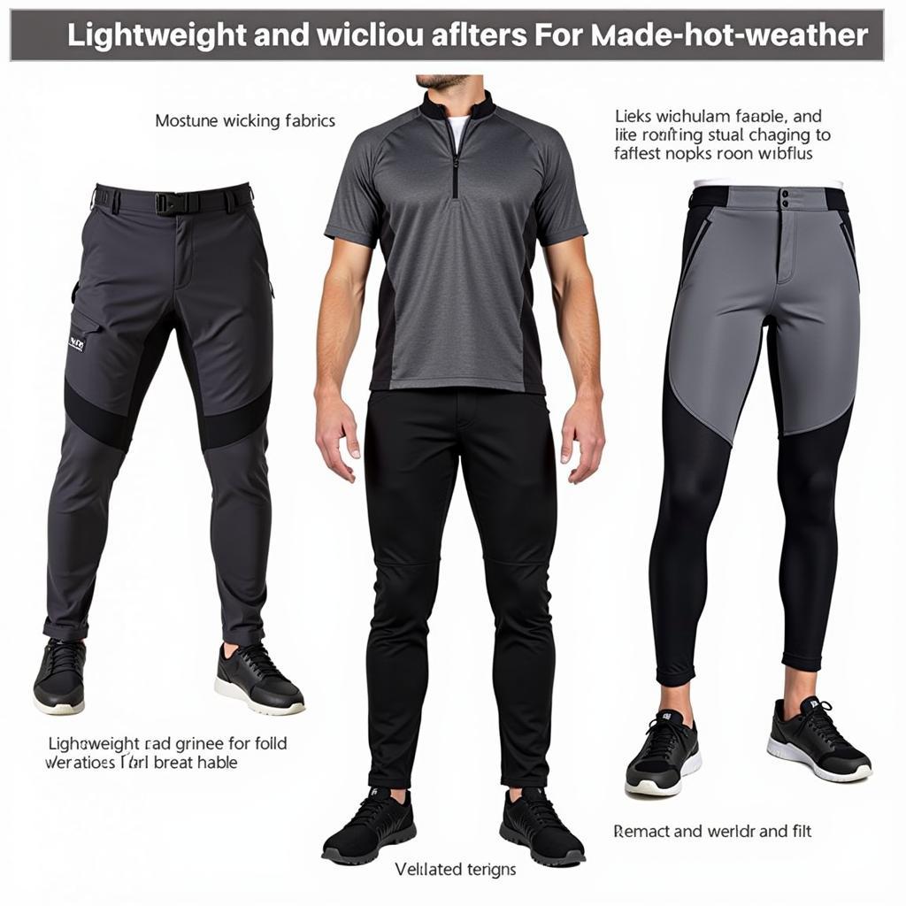 Men's Summer Riding Pants