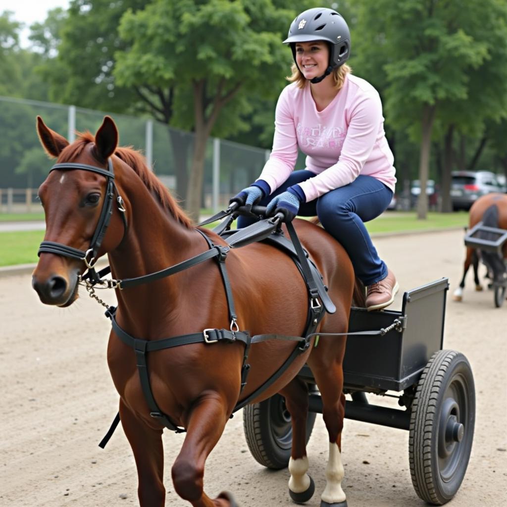 Safety Gear for Mini Horse Driving