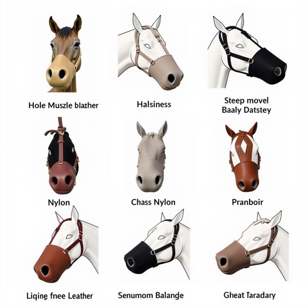 Different Types of Miniature Horse Muzzles