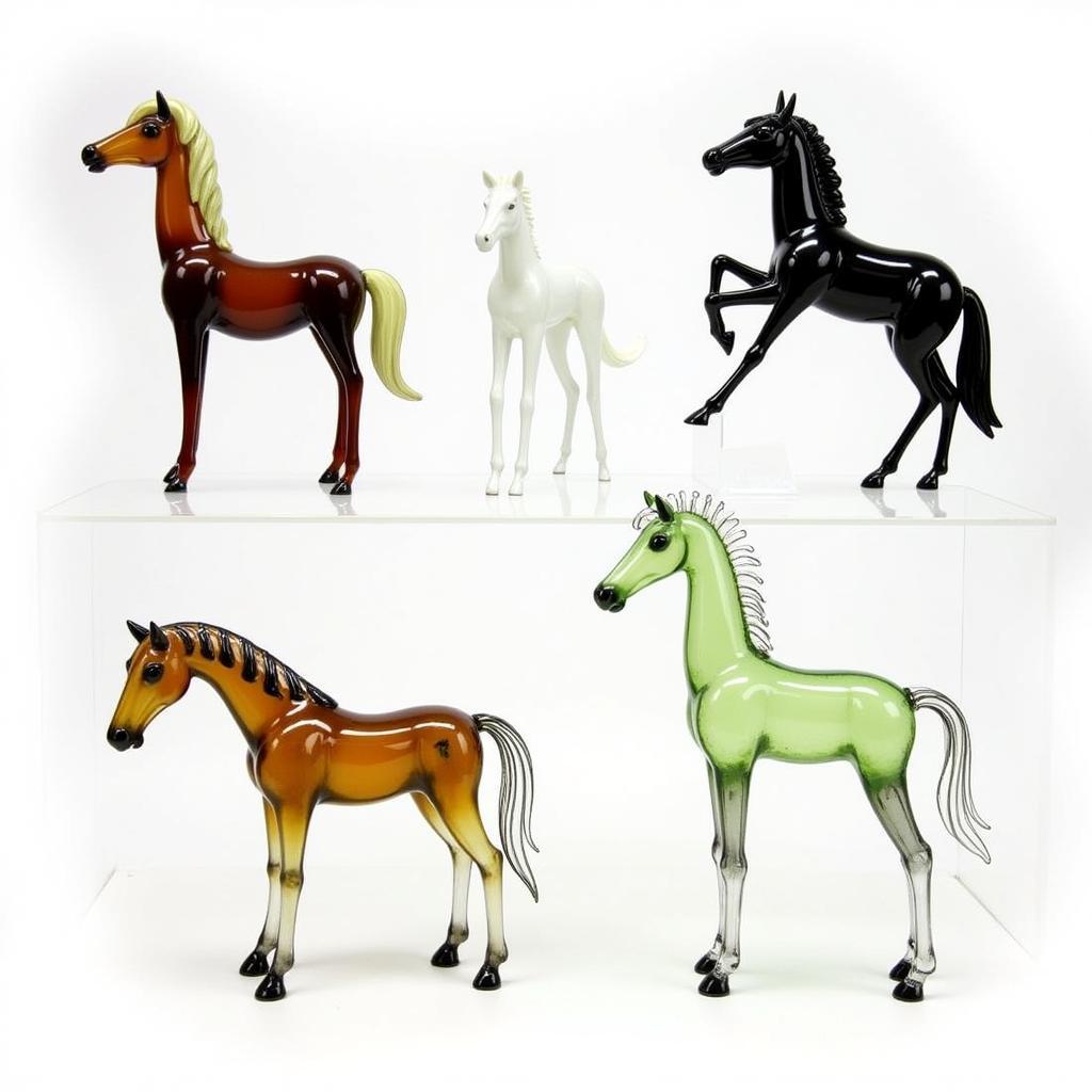 Modern Glass Horse Sculptures: Exploring Contemporary Artistic Expression in Glass