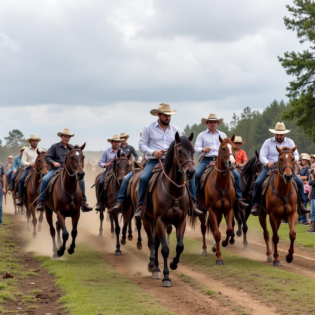 Modern Horse Drive Event