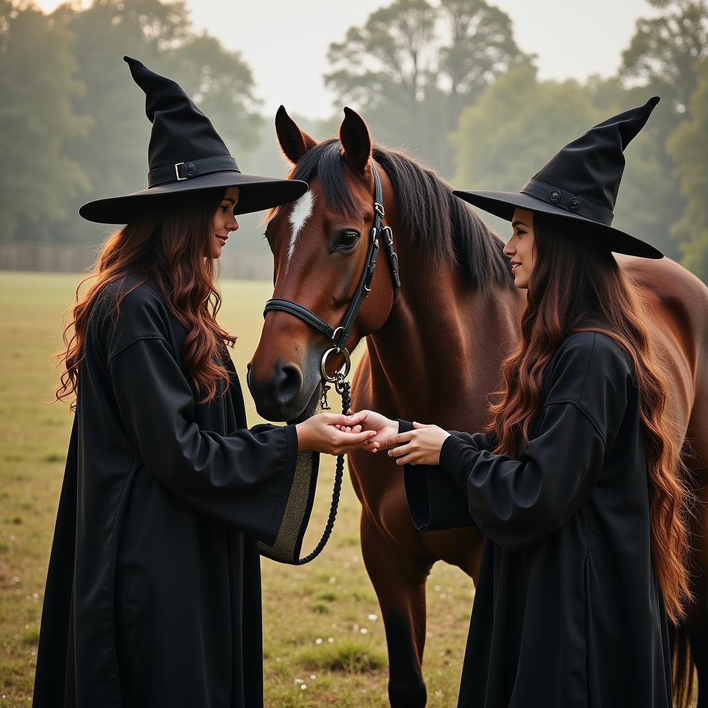 Modern Witches and Horses