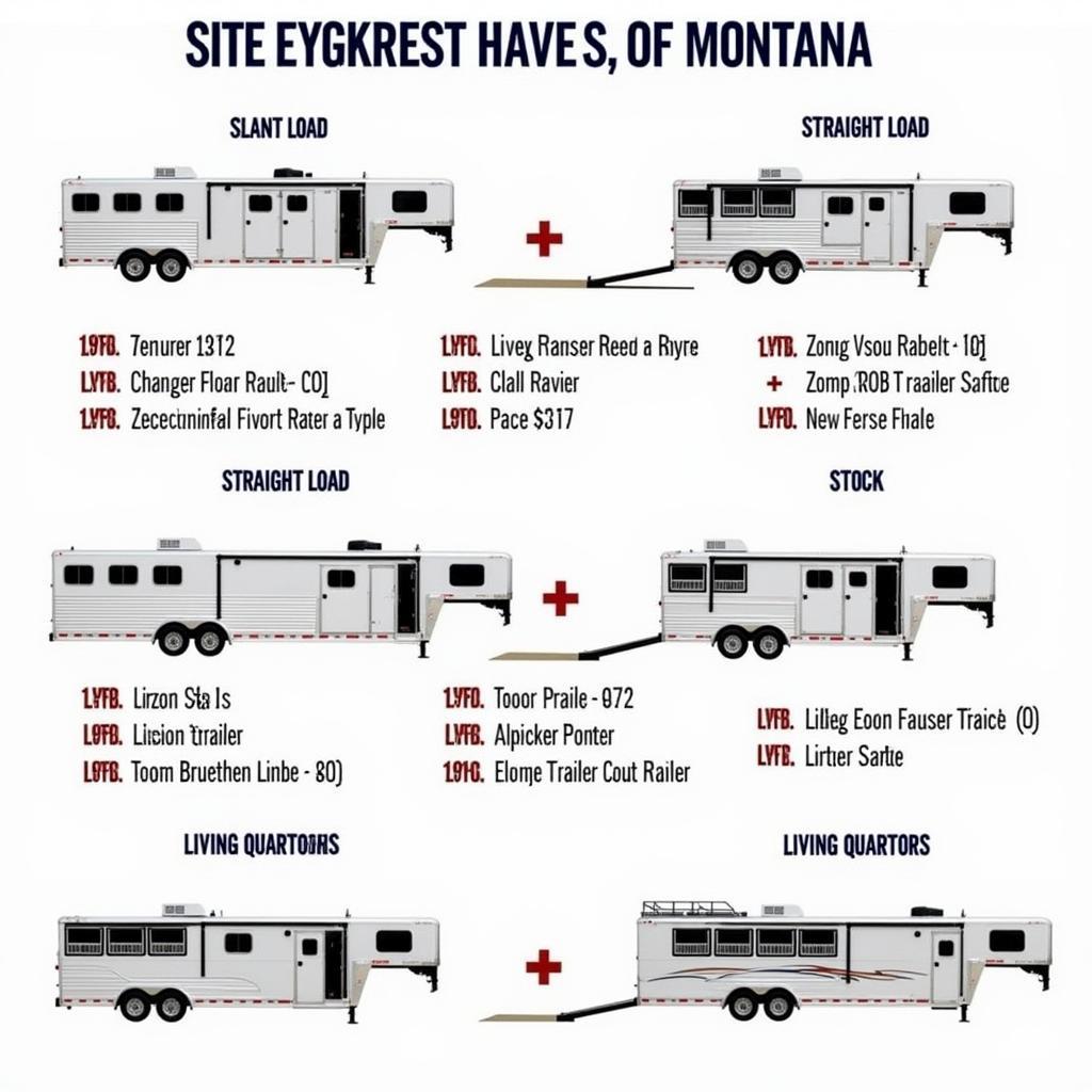 Types of Horse Trailers for Sale in Montana