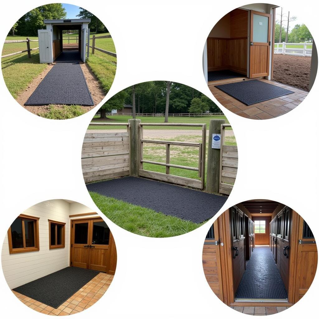 Different Applications of Mud Control Mats for Horses