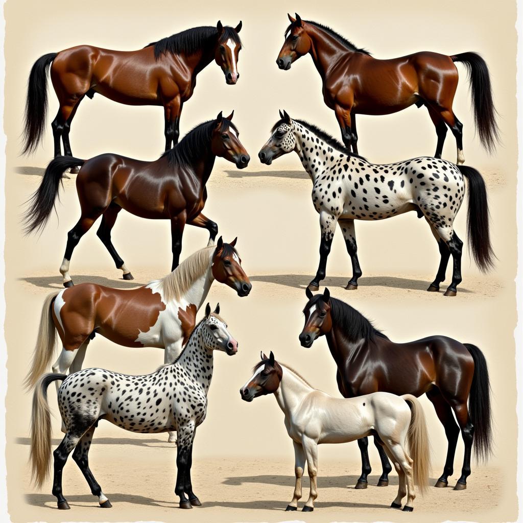 Nakatomi Horse Possible Coat Patterns