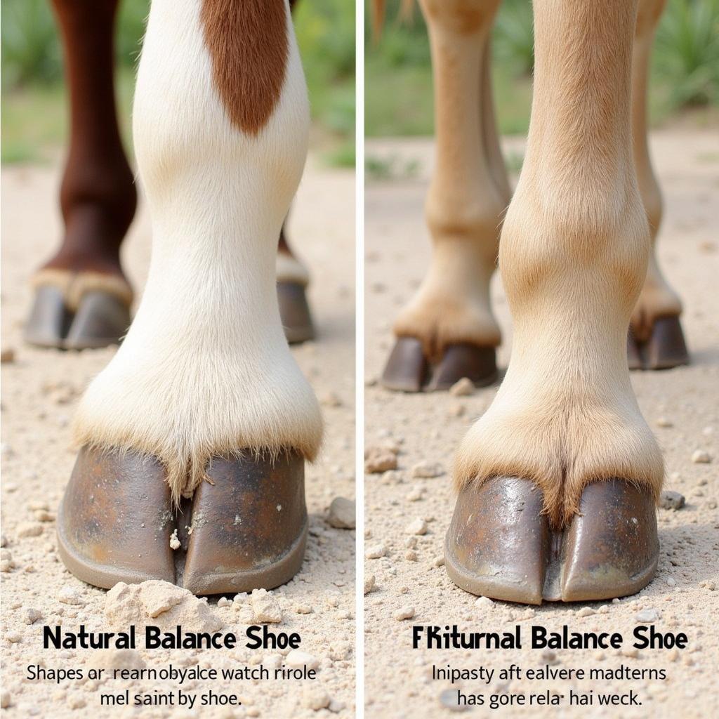 Natural Balance Horse Shoes vs. Traditional Shoes