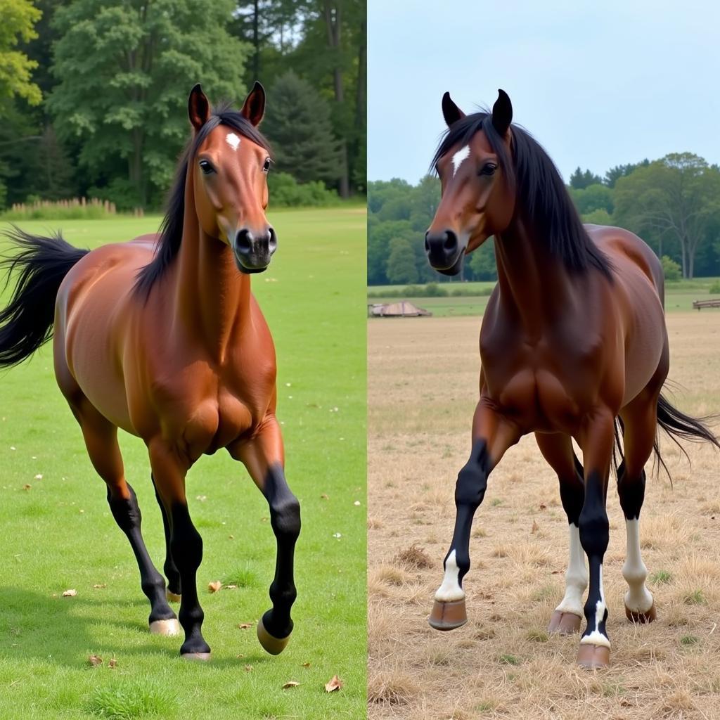 Natural Horse Movement vs. Candied Movement