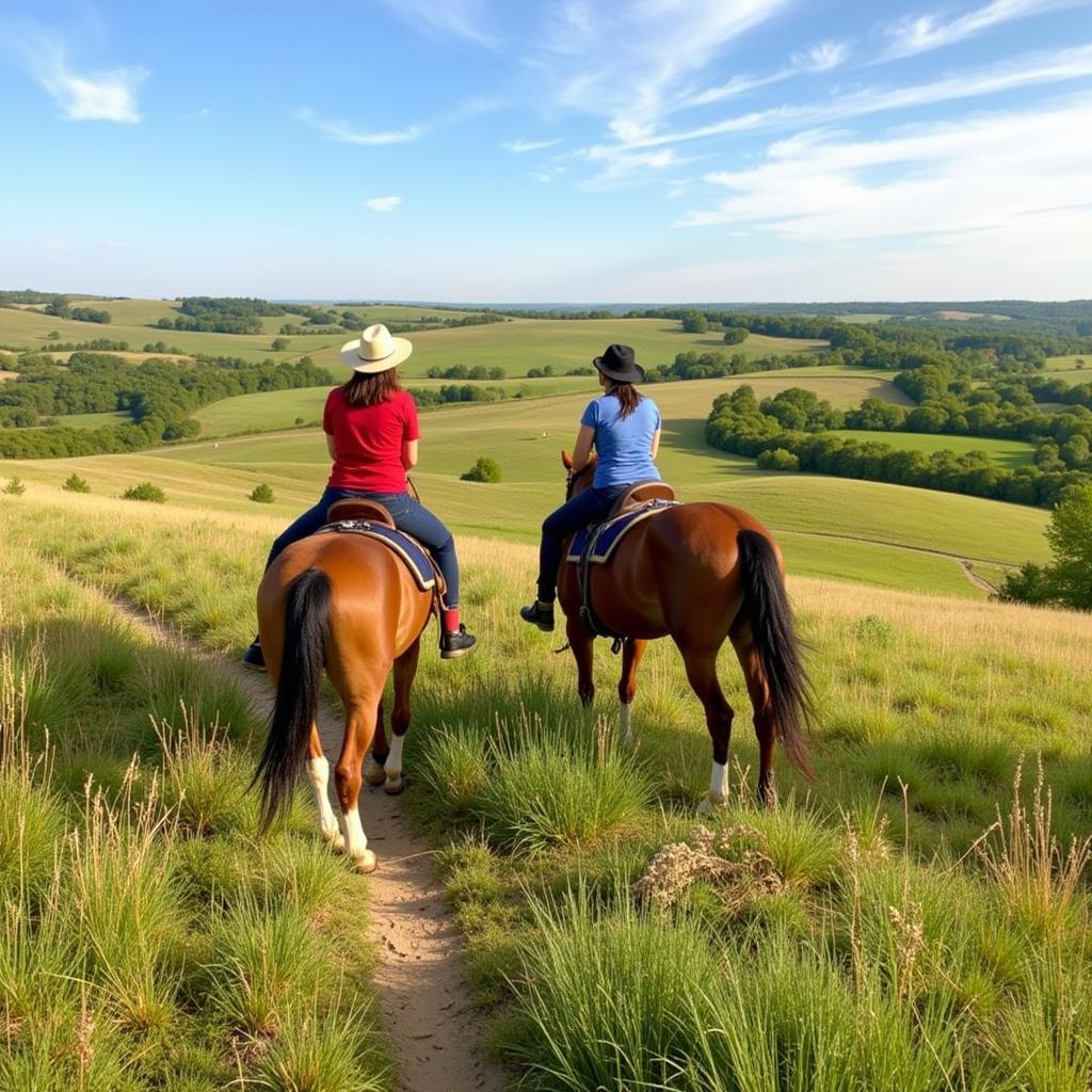 Nebraska Horse Riding Trail