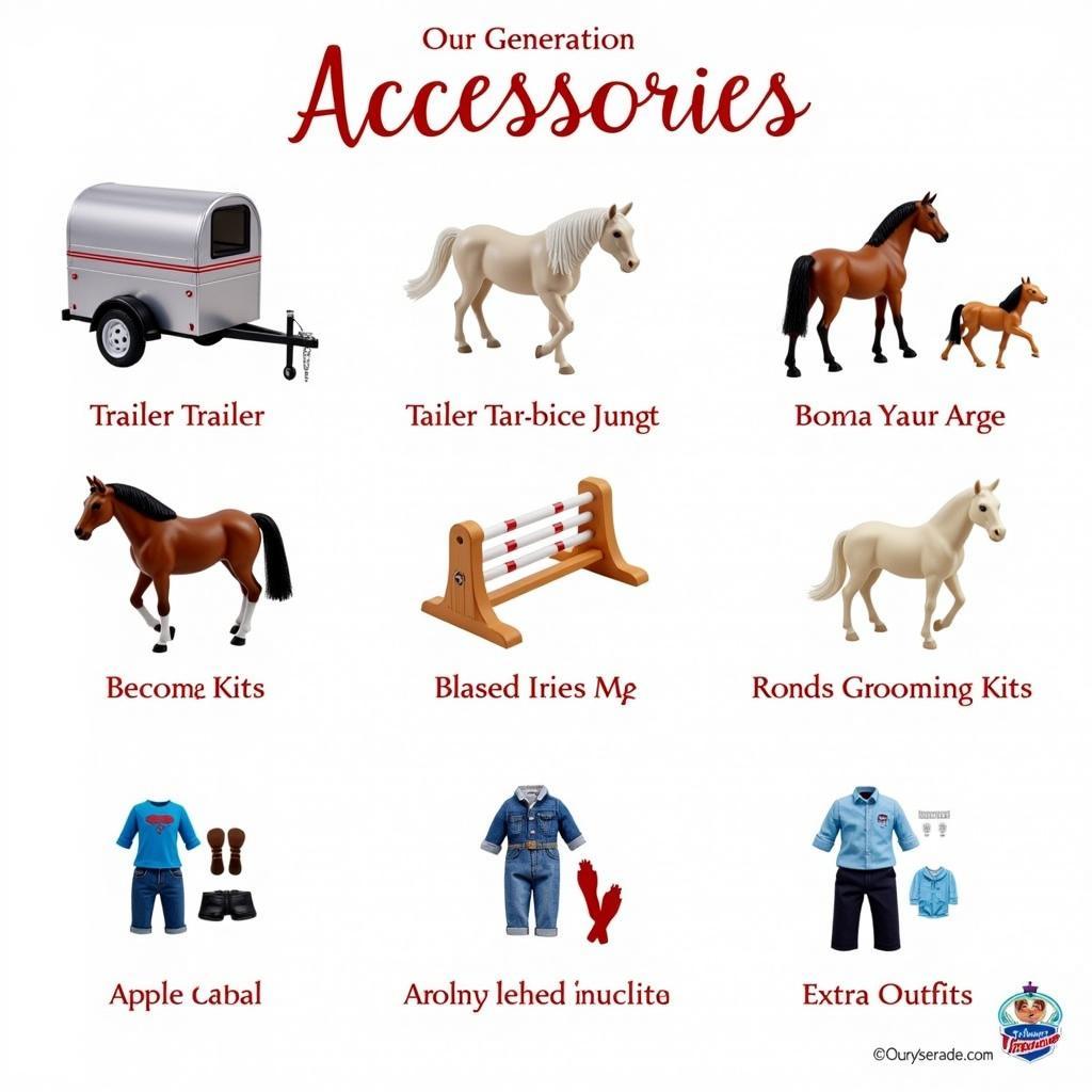 Our Generation Doll and Horse Accessories for Enhanced Play