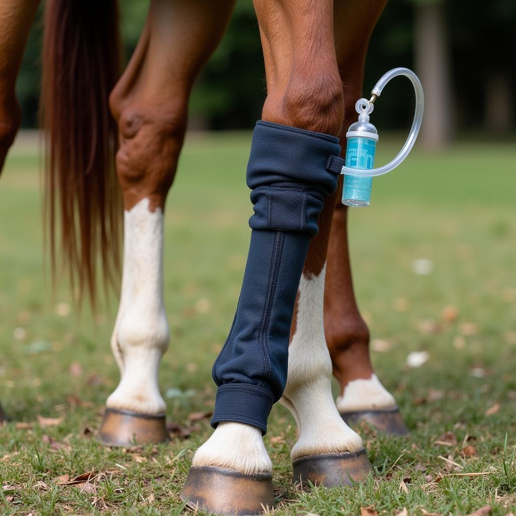 Oxygen Therapy for Horse Injury Recovery