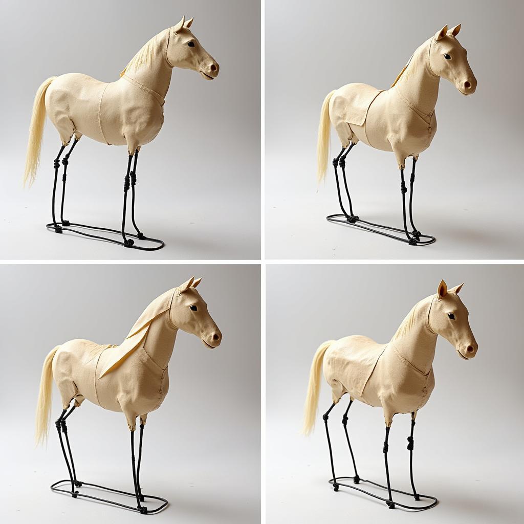 Papier Mache Horse Layering Technique