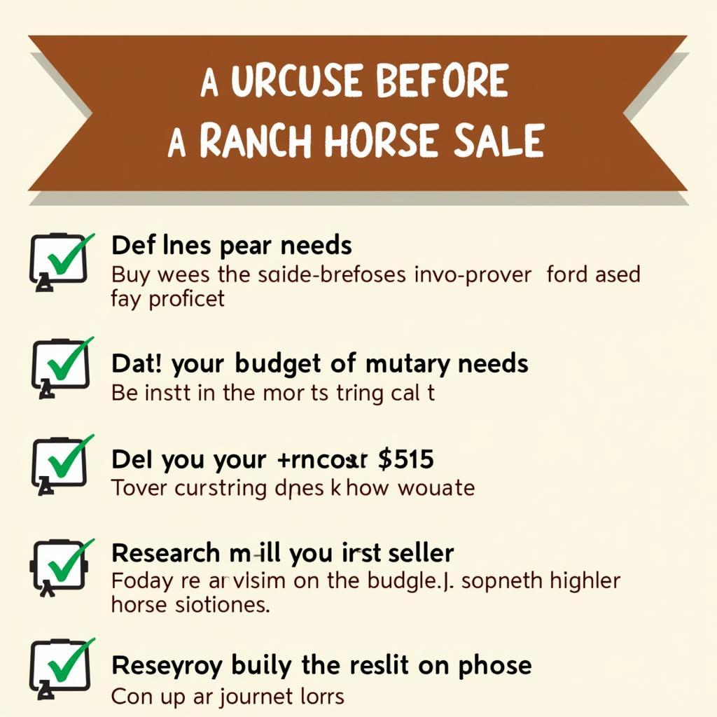 Preparing for Ranch Horse Sales in 2024