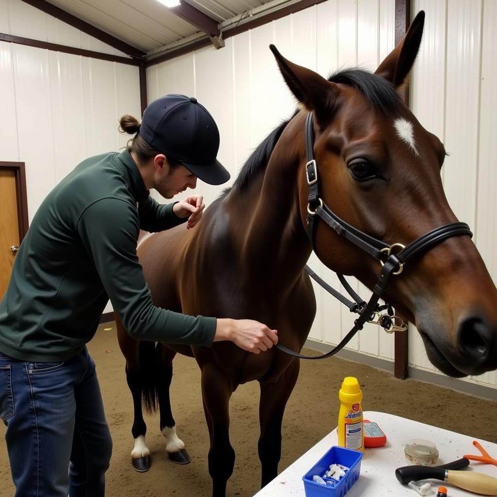 Preparing for a Wisconsin Horse Show