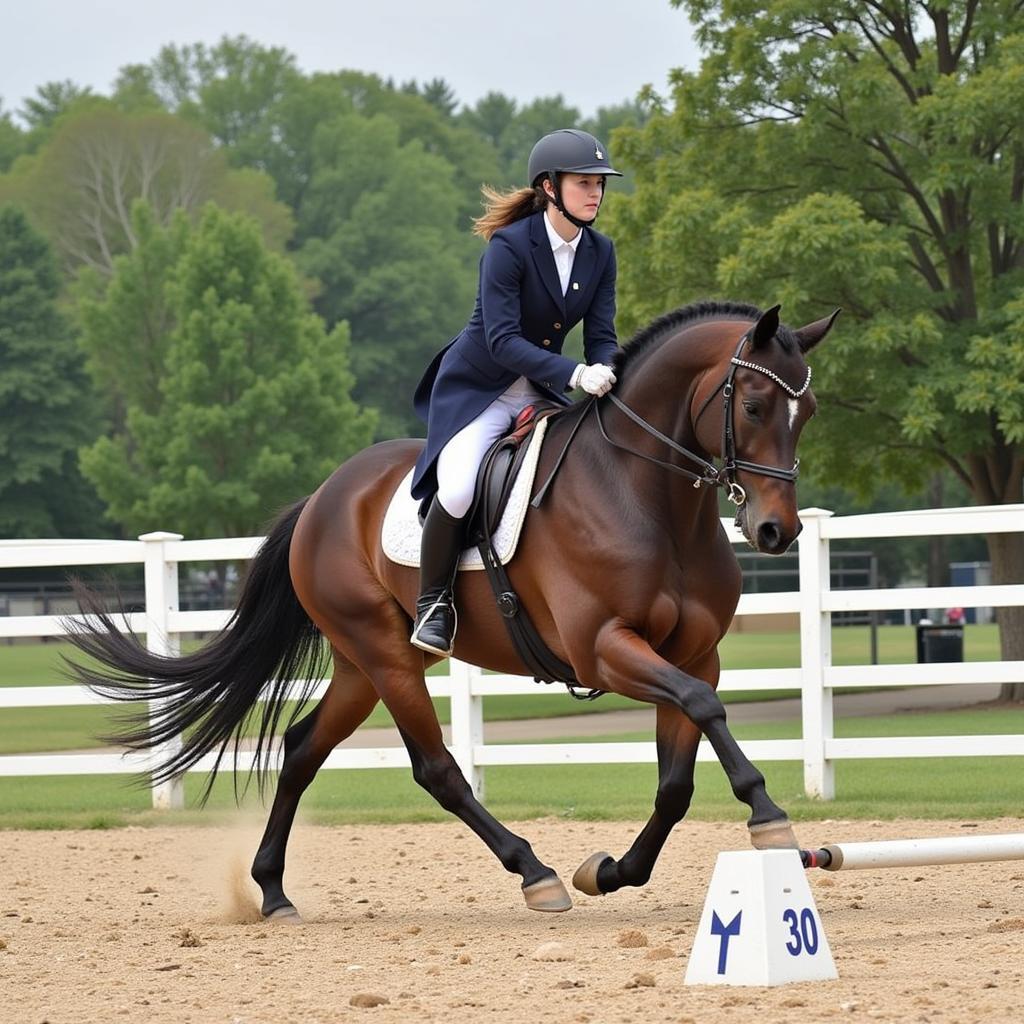 Preparing a Horse for Devon - Training Regimen