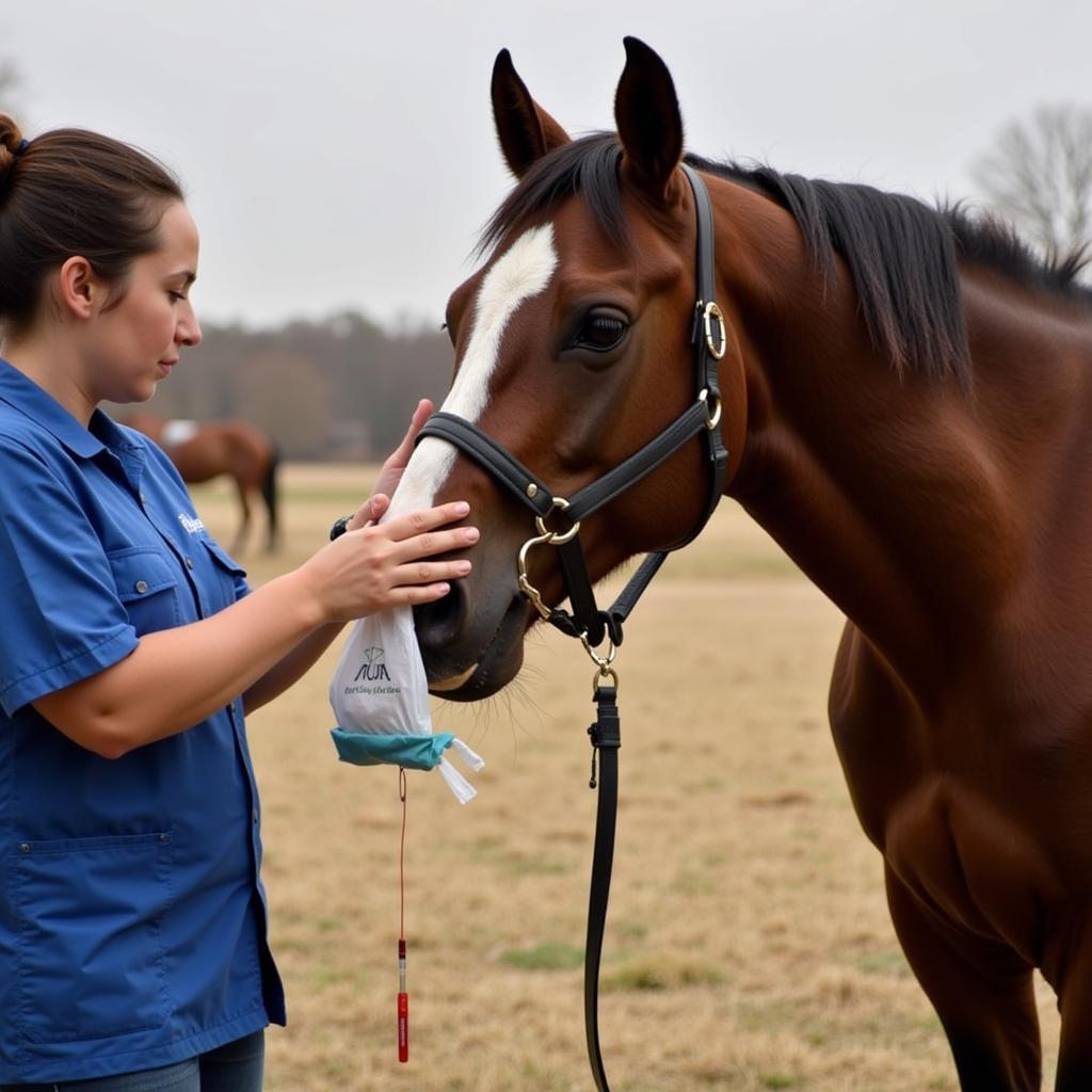 PRP Horse Blood Collection Procedure