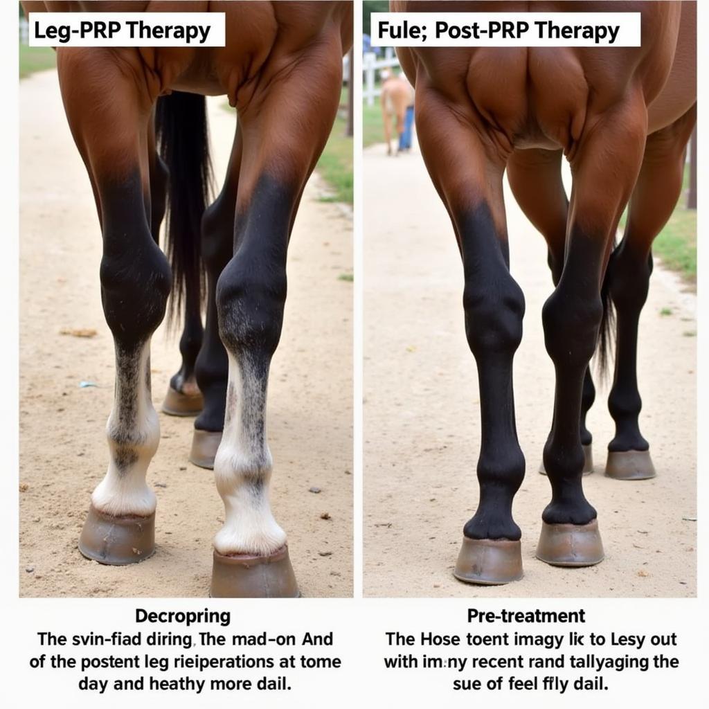 Horse Leg Recovery after PRP