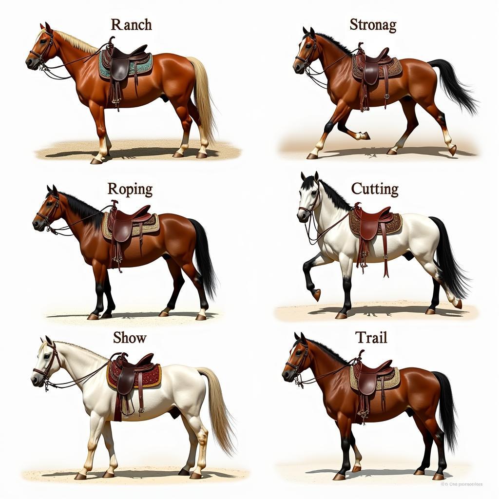 Different Quarter Horse Saddle Types for Various Riding Disciplines